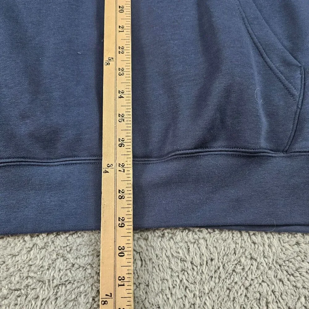 Nike Dallas Cowboys Hoodie Mens XL Blue Pullover Sweatshirt Swoosh Spellout